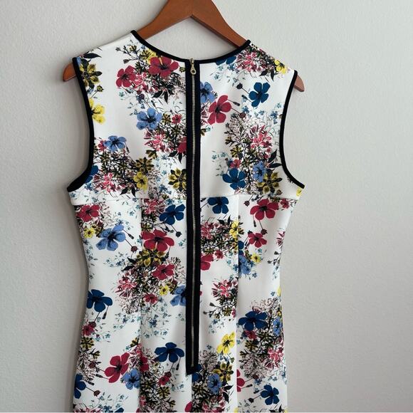 Erdem Floral Maura Sheath Dress 10 - Picture 10 of 13